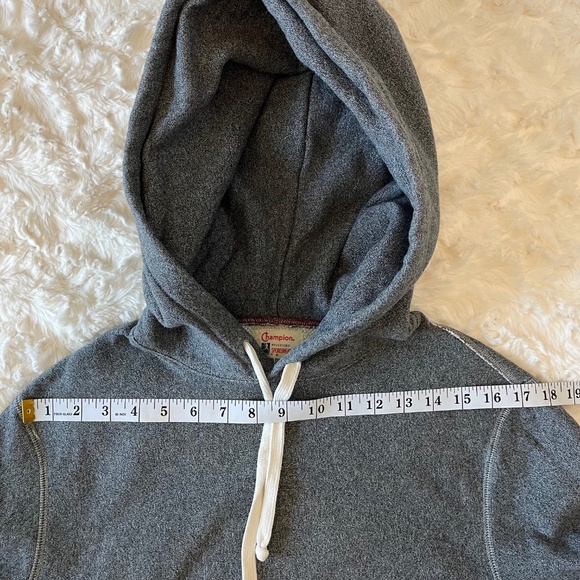 Champion X Todd Snyder Hoodie Sweatshirt Men Small Dark Heather Gray Cotton - S - Picture 11 of 14